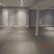 basement doors walls painting